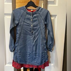 SCOTCH R’BELLE SIZE 8 DENIM DRESS